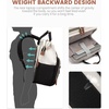 image:imageLOVEVOOK Laptop Backpack for Women 156 inch Waterproof Nurse Bag Teacher Work Backpack Purse for Women Travel Computer Backpack for College Office Business LadiesCreamblack