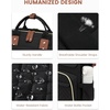 image:imageLOVEVOOK Laptop Backpack for Women 156 inch Waterproof Nurse Bag Teacher Work Backpack Purse for Women Travel Computer Backpack for College Office Business LadiesBlack