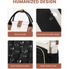 image:imageLOVEVOOK Laptop Backpack for Women 156 inch Waterproof Nurse Bag Teacher Work Backpack Purse for Women Travel Computer Backpack for College Office Business LadiesCreamblack