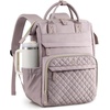 image:imageLOVEVOOK Laptop Backpack for Women 156 inch Waterproof Nurse Bag Teacher Work Backpack Purse for Women Travel Computer Backpack for College Office Business LadiesCray Pink