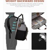 image:imageLOVEVOOK Laptop Backpack for Women 156 inch Waterproof Nurse Bag Teacher Work Backpack Purse for Women Travel Computer Backpack for College Office Business LadiesGray Black