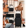 image:imageLOVEVOOK Laptop Backpack for Women 156 inch Waterproof Nurse Bag Teacher Work Backpack Purse for Women Travel Computer Backpack for College Office Business LadiesCreamblack