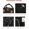 image:imageLOVEVOOK Laptop Backpack for Women 156 inch Waterproof Nurse Bag Teacher Work Backpack Purse for Women Travel Computer Backpack for College Office Business LadiesBlack Brown