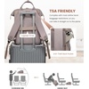image:imageLOVEVOOK Laptop Backpack for Women 156 inch Waterproof Nurse Bag Teacher Work Backpack Purse for Women Travel Computer Backpack for College Office Business LadiesCray Pink