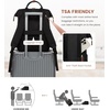 image:imageLOVEVOOK Laptop Backpack for Women 156 inch Waterproof Nurse Bag Teacher Work Backpack Purse for Women Travel Computer Backpack for College Office Business LadiesBlack