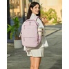 image:imageLOVEVOOK Laptop Backpack for Women Men with Giant Tumbler Holder  156Inch Work Computer Travel Backpack with Laptop Compartment Water Resistant Cute Commuter College Teacher Nurse Purse BagBlackPink