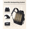 image:imageLOVEVOOK Laptop Backpack for Women Men with Giant Tumbler Holder  156Inch Work Computer Travel Backpack with Laptop Compartment Water Resistant Cute Commuter College Teacher Nurse Purse BagBlackGreen