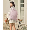 image:imageLOVEVOOK Laptop Backpack for Women Men with Giant Tumbler Holder  156Inch Work Computer Travel Backpack with Laptop Compartment Water Resistant Cute Commuter College Teacher Nurse Purse BagBlackPink
