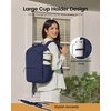 image:imageLOVEVOOK Laptop Backpack for Women Men with Giant Tumbler Holder  156Inch Work Computer Travel Backpack with Laptop Compartment Water Resistant Cute Commuter College Teacher Nurse Purse BagBlackBlue