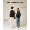 image:imageLOVEVOOK Laptop Backpack for Women Men with Giant Tumbler Holder  156Inch Work Computer Travel Backpack with Laptop Compartment Water Resistant Cute Commuter College Teacher Nurse Purse BagBlackPink