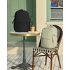 image:imageLOVEVOOK Laptop Backpack for Women Men with Giant Tumbler Holder  156Inch Work Computer Travel Backpack with Laptop Compartment Water Resistant Cute Commuter College Teacher Nurse Purse BagBlackGreen