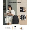 image:imageLOVEVOOK Laptop Backpack for Women Men with Giant Tumbler Holder  156Inch Work Computer Travel Backpack with Laptop Compartment Water Resistant Cute Commuter College Teacher Nurse Purse BagBlackBlack
