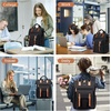 image:imageLOVEVOOK Laptop Backpack for Women Teacher Bag Work Backpack Purse Laptop Computer Back Pack Business Travel Backpack Nursing College Book bag 156inch BlackBeigeBrownBlackbrown Upgraded
