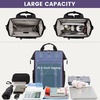 image:imageLOVEVOOK Laptop Backpack for Women Teacher Bag Work Backpack Purse Laptop Computer Back Pack Business Travel Backpack Nursing College Book bag 156inch BlackBeigeBrownBlackpurplepurple