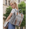 image:imageLOVEVOOK Laptop Backpack for Women Teacher Bag Work Backpack Purse Laptop Computer Back Pack Business Travel Backpack Nursing College Book bag 156inch BlackBeigeBrownGreybrown
