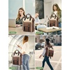 image:imageLOVEVOOK Laptop Backpack for Women Teacher Bag Work Backpack Purse Laptop Computer Back Pack Business Travel Backpack Nursing College Book bag 156inch BlackBeigeBrownCoffeeapricotblack