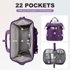 image:imageLOVEVOOK Laptop Backpack for Women Teacher Bag Work Backpack Purse Laptop Computer Back Pack Business Travel Backpack Nursing College Book bag 156inch BlackBeigeBrownDark Purpleblack