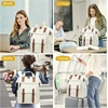 image:imageLOVEVOOK Laptop Backpack for Women Teacher Bag Work Backpack Purse Laptop Computer Back Pack Business Travel Backpack Nursing College Book bag 156inch BlackBeigeBrownBeigebrown
