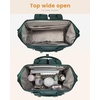 image:imageLOVEVOOK Laptop Backpack for Women Teacher Bag Work Backpack Purse Laptop Computer Back Pack Business Travel Backpack Nursing College Book bag 156inch BlackBeigeBrownDark Greendark Green