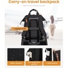 image:imageLOVEVOOK Laptop Backpack for Women Teacher Bag Work Backpack Purse Laptop Computer Back Pack Business Travel Backpack Nursing College Book bag 156inch BlackBeigeBrownBlackbeigebrown