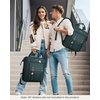 image:imageLOVEVOOK Laptop Backpack for Women Teacher Bag Work Backpack Purse Laptop Computer Back Pack Business Travel Backpack Nursing College Book bag 156inch BlackBeigeBrownDark Greendark Green