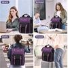 image:imageLOVEVOOK Laptop Backpack for Women Teacher Bag Work Backpack Purse Laptop Computer Back Pack Business Travel Backpack Nursing College Book bag 156inch BlackBeigeBrownBlackpurplepurple
