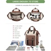 image:imageLOVEVOOK Laptop Backpack for Women Teacher Bag Work Backpack Purse Laptop Computer Back Pack Business Travel Backpack Nursing College Book bag 156inch BlackBeigeBrownCoffeeapricotblack