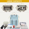 image:imageLOVEVOOK Laptop Backpack for Women Teacher Bag Work Backpack Purse Laptop Computer Back Pack Business Travel Backpack Nursing College Book bag 156inch BlackBeigeBrownBeigebrown