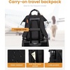 image:imageLOVEVOOK Laptop Backpack for Women Teacher Bag Work Backpack Purse Laptop Computer Back Pack Business Travel Backpack Nursing College Book bag 156inch BlackBeigeBrown1 Blackbrown