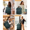 image:imageLOVEVOOK Laptop Backpack for Women Teacher Bag Work Backpack Purse Laptop Computer Back Pack Business Travel Backpack Nursing College Book bag 156inch BlackBeigeBrownDark Greendark Green