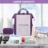 image:imageLOVEVOOK Laptop Backpack for Women Teacher Bag Work Backpack Purse Laptop Computer Back Pack Business Travel Backpack Nursing College Book bag 156inch BlackBeigeBrownDark Purpleblack