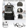 image:imageLOVEVOOK Laptop Backpack for Women Teacher Bag Work Backpack Purse Laptop Computer Back Pack Business Travel Backpack Nursing College Book bag 156inch BlackBeigeBrownDark Greybrown