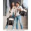 image:imageLOVEVOOK Laptop Backpack for Women Teacher Bag Work Backpack Purse Laptop Computer Back Pack Business Travel Backpack Nursing College Book bag 156inch BlackBeigeBrownBlackbeigebrown