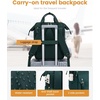 image:imageLOVEVOOK Laptop Backpack for Women Teacher Bag Work Backpack Purse Laptop Computer Back Pack Business Travel Backpack Nursing College Book bag 156inch BlackBeigeBrownDark Greendark Green