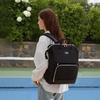image:imageLOVEVOOK Laptop Backpack for Women with Giant Tumbler Holder Pocket for Travel Work Nurse TeacherBlack