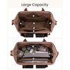 image:imageLOVEVOOK Laptop Backpack for Women with Giant Tumbler Holder Pocket for Travel Work Nurse TeacherKhaki Coffee