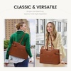 image:imageLOVEVOOK Laptop Bag for Women 156 Inch Laptop Tote Bag Leather Work Bags for Women Professional Computer bag