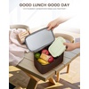 image:imageLOVEVOOK Laptop Lunch Tote Bag for Women for Work with Insulated Lunch Compartment 156 Inch Large Capacity Computer Handbag