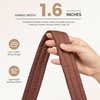 image:imageLOVEVOOK Laptop Tote Bag for WomenCanvas Work Tote Bag for Women with Clutch Purse156 Inch Computer Briefcase BagProfessional Teacher Business Office BagLightweight Shoulder TravelBlack and White Brown