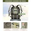 image:imageLOVEVOOK Large Travel Backpack for WomenTSA Carry on Backpack for Airplanes with 3 Packing CubesPersonal Item Travel Bag Fit 17 Laptop40L Waterproof Travel Essentials Airline Approved Luggage