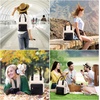 image:imageLOVEVOOK Mini Backpack for Women Girls Stylish Waterproof Backpack Purse with USB Port Cute Daypack for School Travel PartyBlack  Beige