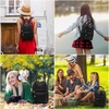 image:imageLOVEVOOK Mini Backpack for Women Girls Stylish Waterproof Backpack Purse with USB Port Cute Daypack for School Travel PartyBlack