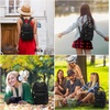 image:imageLOVEVOOK Mini Backpack for Women Girls Stylish Waterproof Backpack Purse with USB Port Cute Daypack for School Travel PartyBlack1