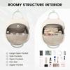 image:imageLOVEVOOK Mini Backpack for Women Girls Stylish Waterproof Backpack Purse with USB Port Cute Daypack for School Travel PartyMint  Beige