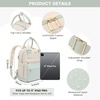 image:imageLOVEVOOK Mini Backpack for Women Girls Stylish Waterproof Backpack Purse with USB Port Cute Daypack for School Travel PartyMint  Beige