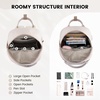 image:imageLOVEVOOK Mini Backpack for Women Girls Stylish Waterproof Backpack Purse with USB Port Cute Daypack for School Travel PartyNude  Beige