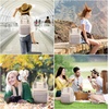 image:imageLOVEVOOK Mini Backpack for Women Girls Stylish Waterproof Backpack Purse with USB Port Cute Daypack for School Travel PartyNude  Beige
