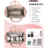 image:imageLOVEVOOK Mini Backpack for Women Small Backpacks Purse College Bookbag for School Fashion Bag for Travel Work Gift Lightweight Daypack BeigeBlackBrownBeigepink