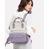 image:imageLOVEVOOK Mini Backpack for Women Small Backpacks Purse College Bookbag for School Fashion Bag for Travel Work Gift Lightweight Daypack BeigeBlackBrownBeigetaro Purple