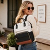 image:imageLOVEVOOK Mini Backpack for Women Small Backpacks Purse College Bookbag for School Fashion Bag for Travel Work Gift Lightweight Daypack BeigeBlackBrownBeigegreenblack